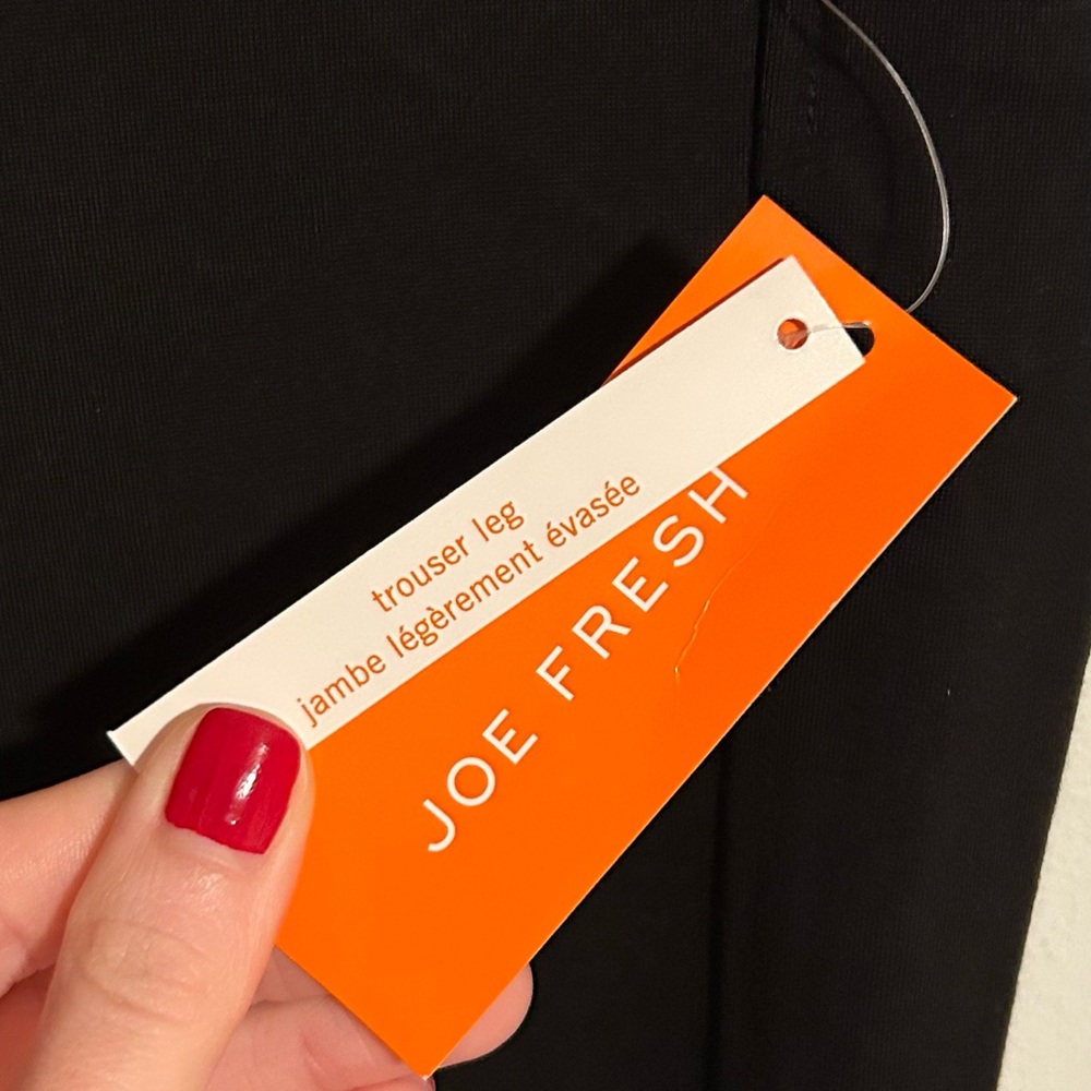 NWT Joe Fresh Black Pants - Picture 8 of 11